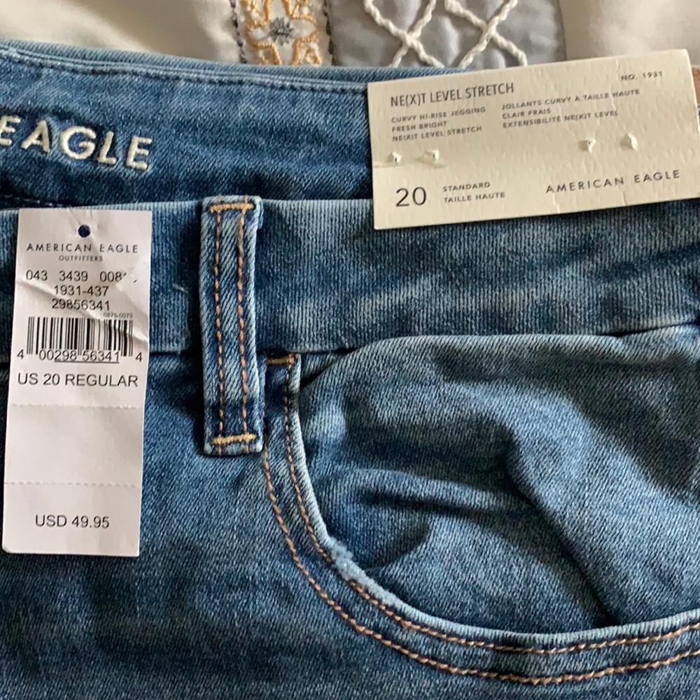 Curvy high rise AE Ne(x)t Level Jegging